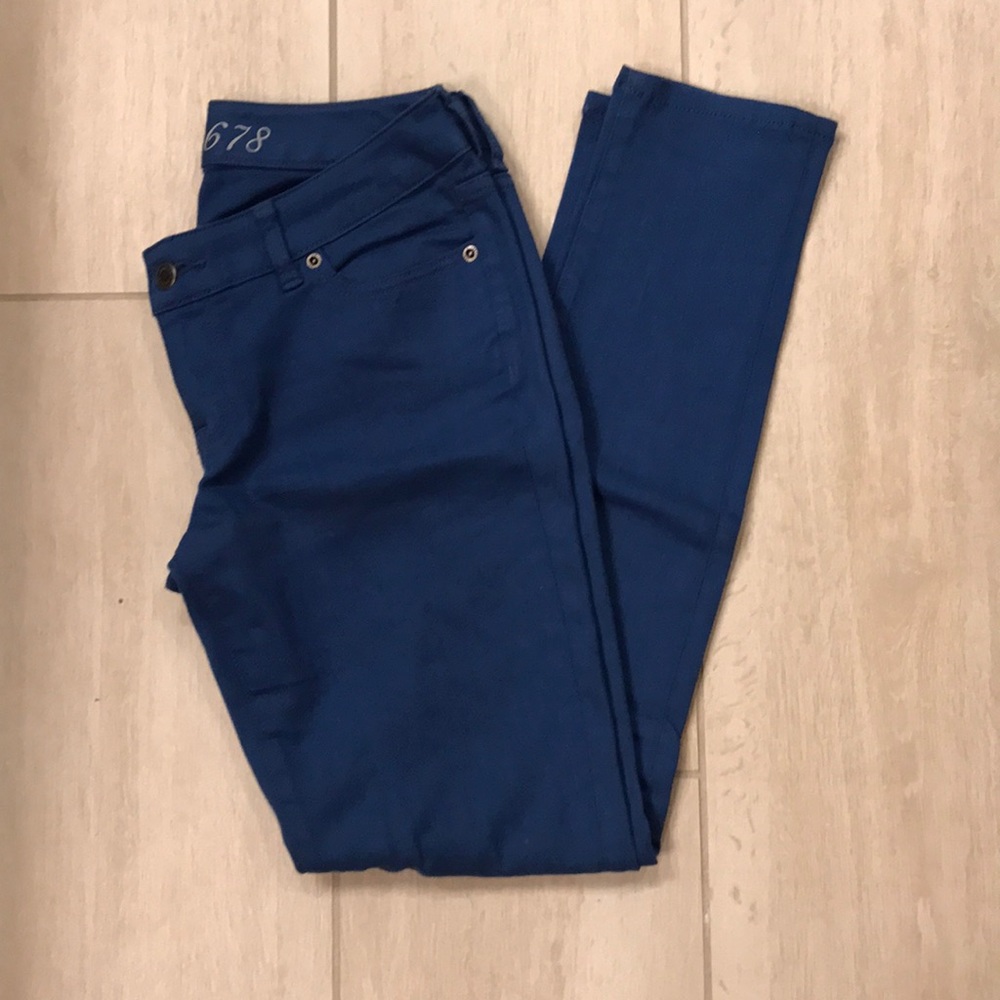 Limited royal blue jeans